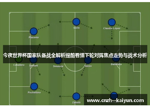 今夜世界杯国家队备战全解析提前看懂下轮对阵焦点走势与战术分析 今夜世界杯国家队备战全解析提前看懂下轮对阵焦点走势与战术分析