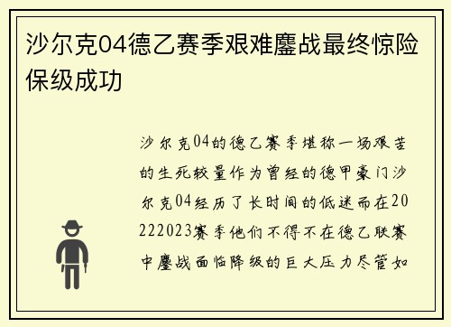/uploads/images/20260730/sha-er-ke-04-de-yi-sai-ji-jian-nan-ao-zhan-zui-zhong-jing-xian-bao-ji-cheng-gong.webp
